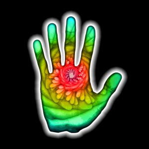 "Healing Hands," by lokispace on DeviantART